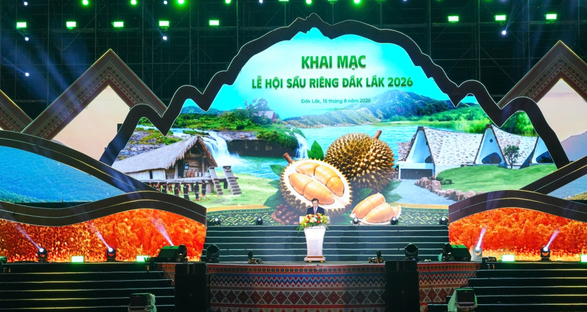 agribank dong hanh voi le hoi sau rieng Dak lak nam 2026 hinh anh 1