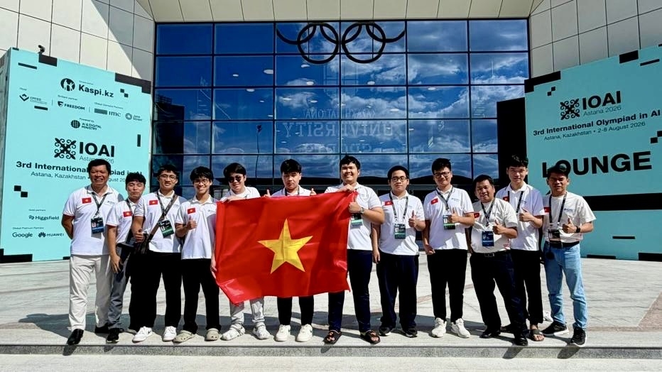 viet nam gianh 7 huy chuong tai olympic tri tue nhan tao quoc te 2026 hinh anh 2