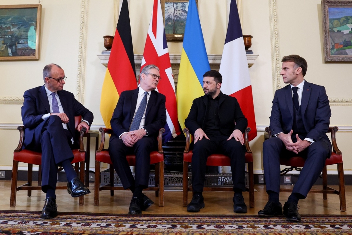 lanh dao phap, anh va Duc dong chu tri cuoc hop ve ukraine hinh anh 1