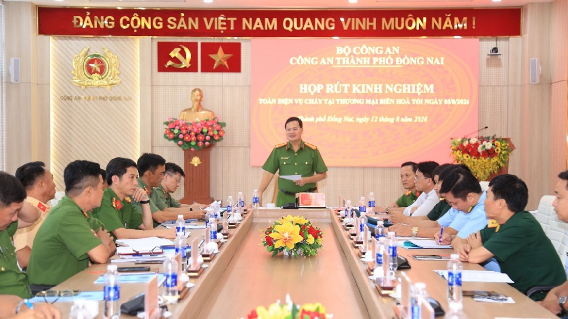 xac dinh nguyen nhan vu chay khu thuong mai o Dong nai hinh anh 3