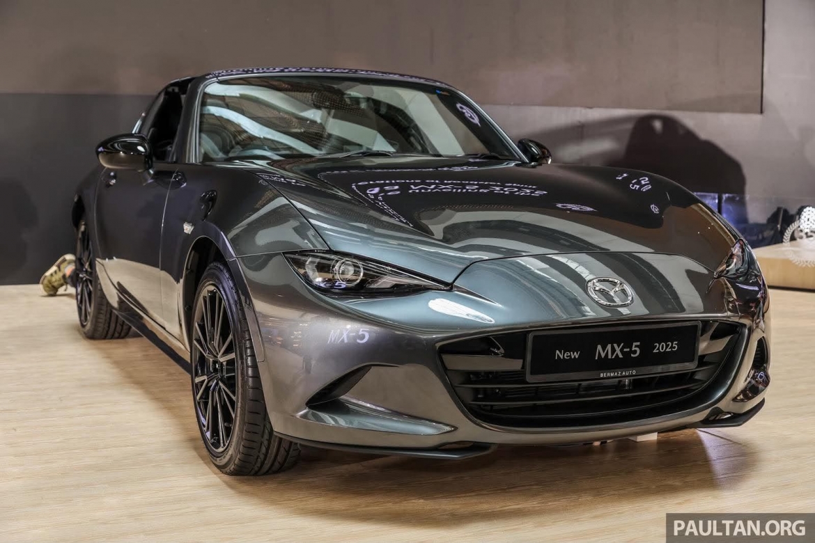 mazda mx-5 the he moi se co ca ban thuan dien va dong co xang skyactiv-z 2.5l hinh anh 2