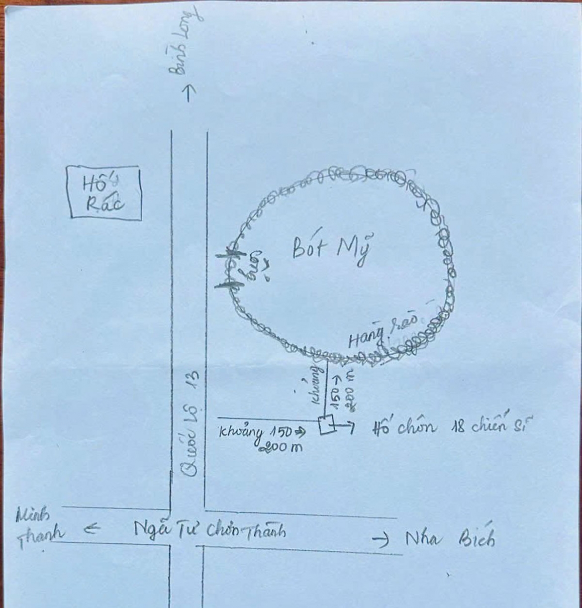 Dong nai tim khu mo 100 liet si doc quoc lo 13 hinh anh 2
