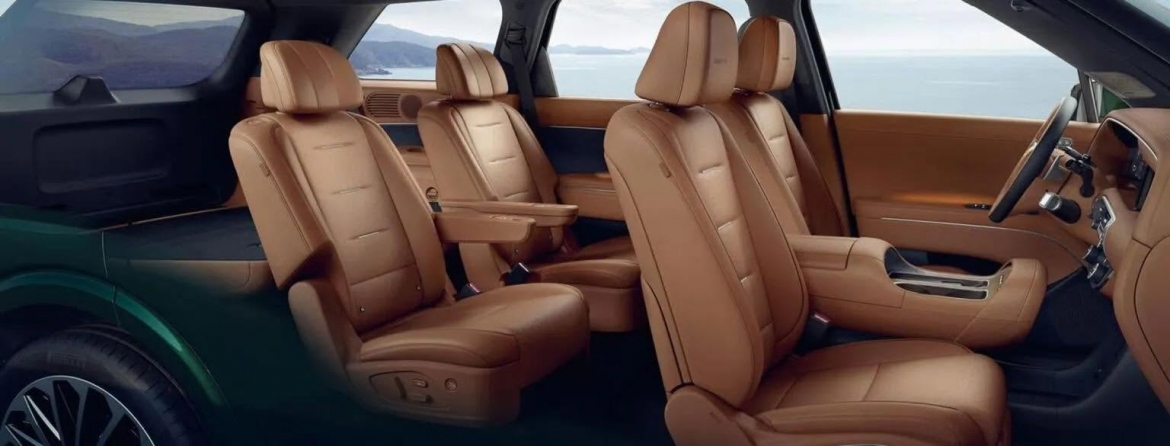 hyundai palisade co them ban tran cao high roof, noi that nhu chuyen co hinh anh 6