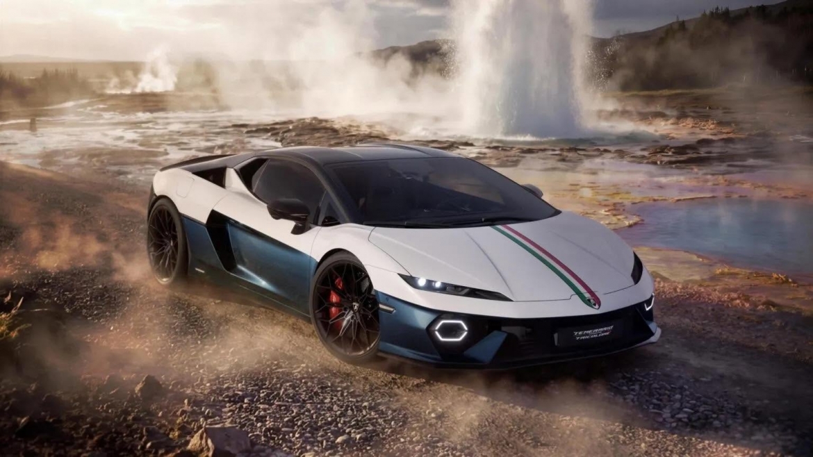 lamborghini temerario tricolore tro lai manh gap doi gallardo tricolore sau 15 nam hinh anh 2