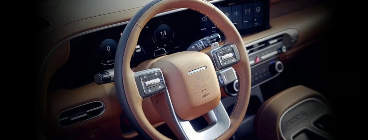 hyundai palisade co them ban tran cao high roof, noi that nhu chuyen co hinh anh 4