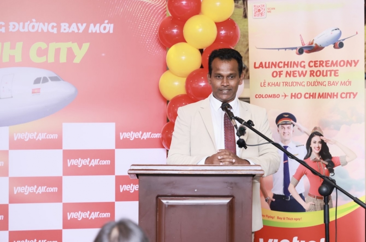 vietjet khai truong duong bay thang colombo- tp.hcm, mo loi den dao quoc sri lanka hinh anh 1