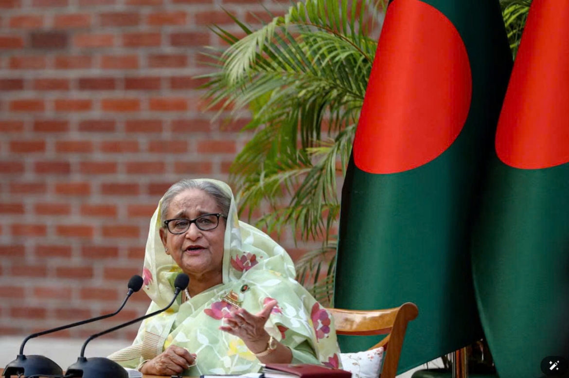 An Do tran an bangladesh ve su kien cua cuu thu tuong sheikh hasina hinh anh 1