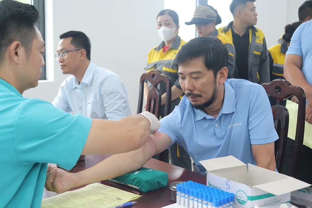 viwasupco tiep noi hanh trinh mot giot mau - mot tam long gelex hinh anh 1