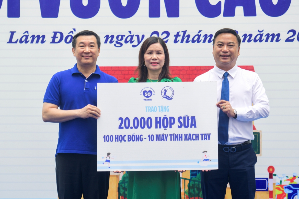hanh trinh vun dap tuong lai tre em viet cua vinamilk hinh anh 2