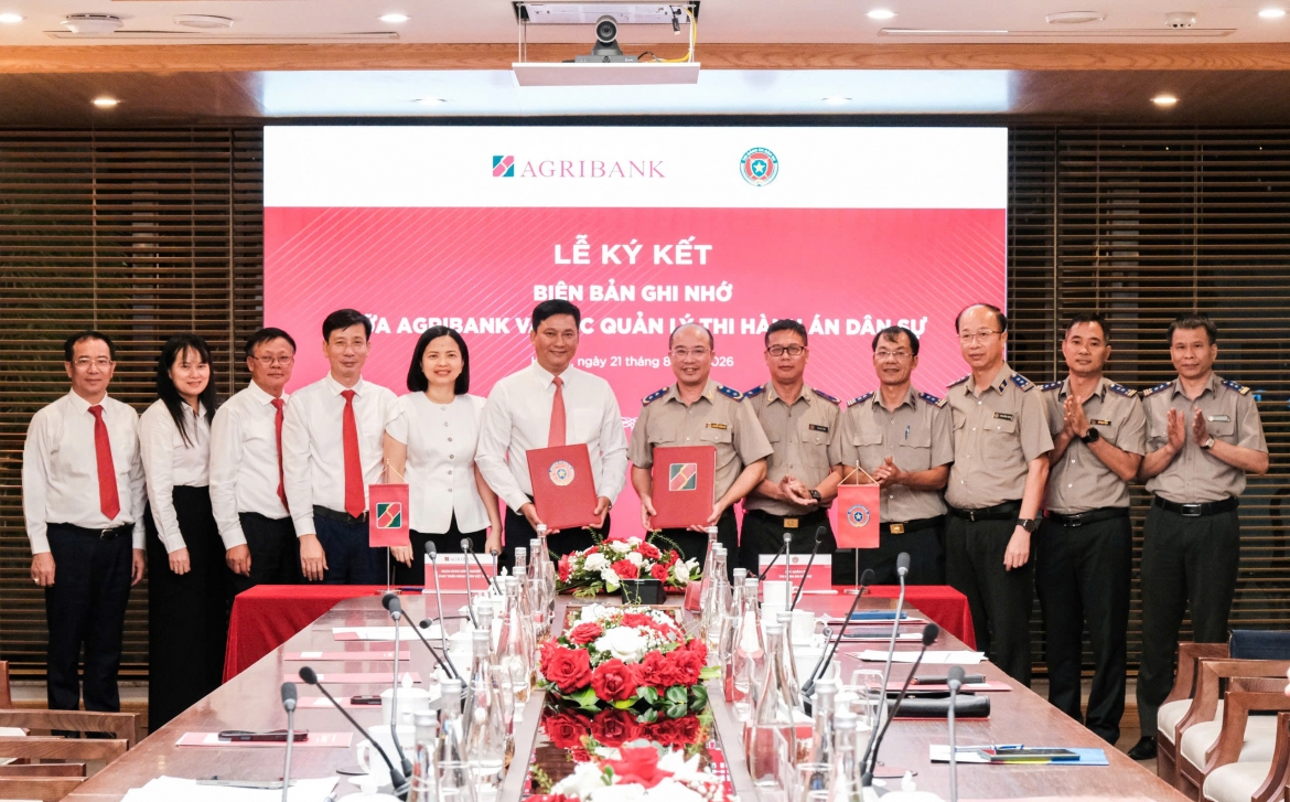 agribank va cuc quan ly thi hanh an dan su ky bien ban ghi nho hop tac hinh anh 2