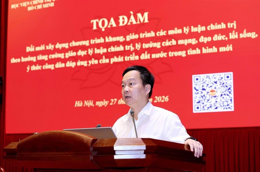 Doi moi giao duc ly luan chinh tri tu hoc de nho den hoc de van dung hinh anh 1