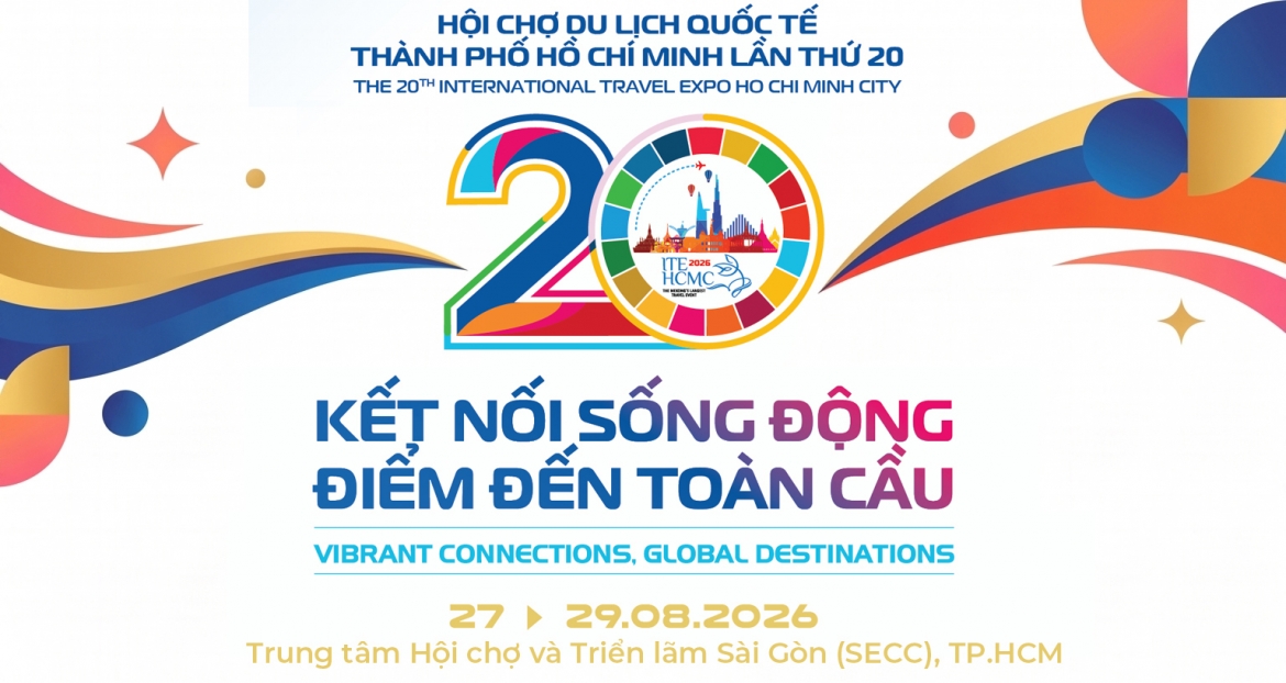 Quy mô Hội chợ du lịch quốc tế ITE HCMC lần thứ 20 - năm 2026