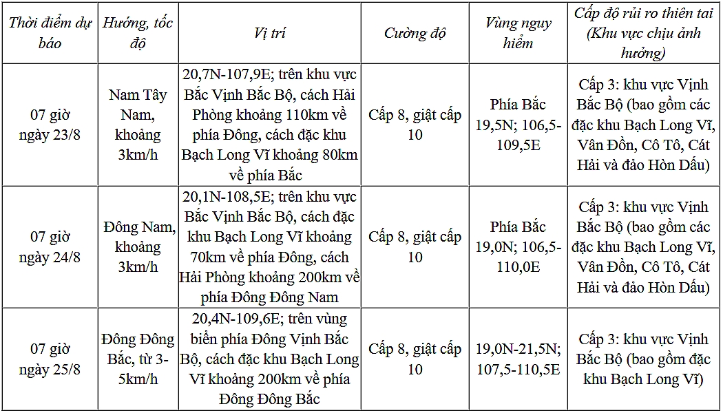 bao so 4 ap sat quang ninh-hai phong, canh bao mua lon den tren 600mm hinh anh 1