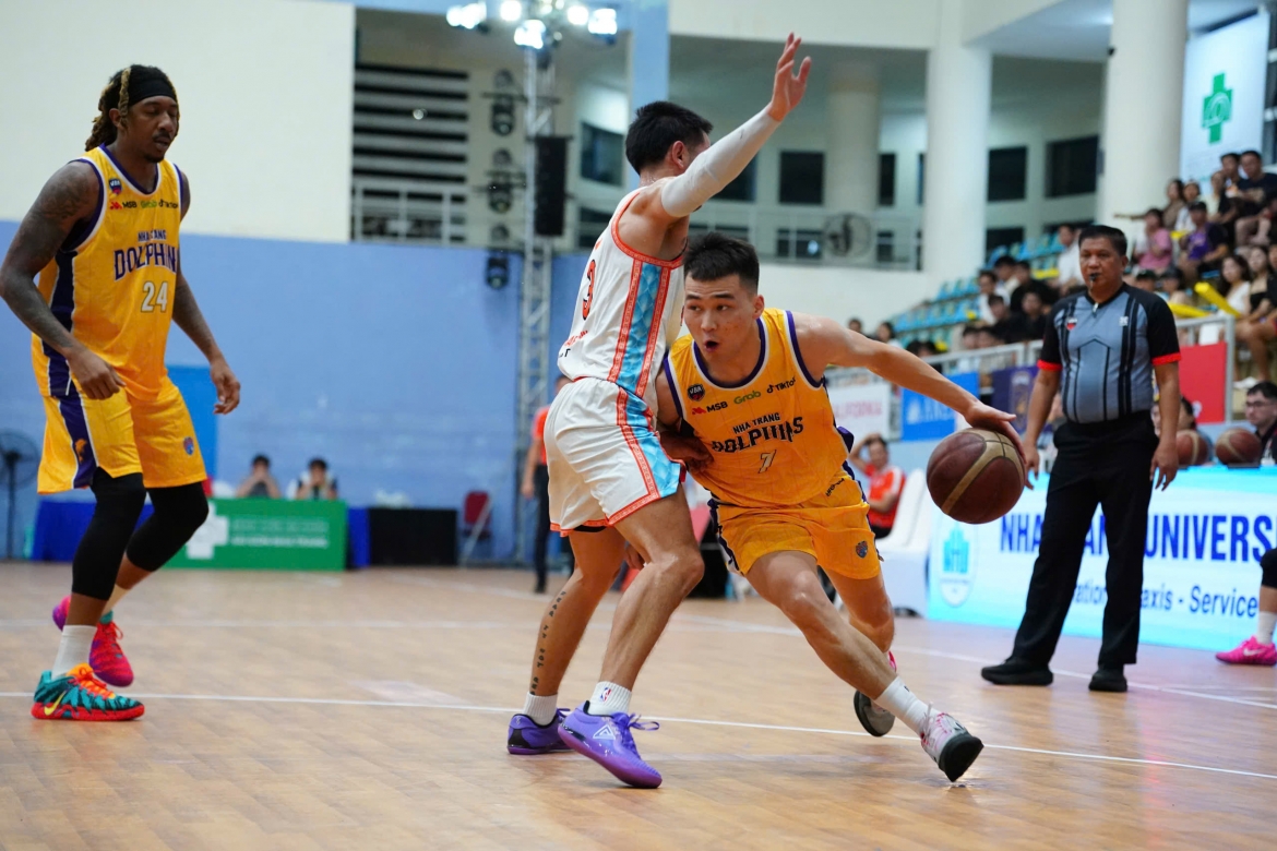 ket qua bong ro moi nhat nha trang dolphins thang de danang dragons tai vba hinh anh 1