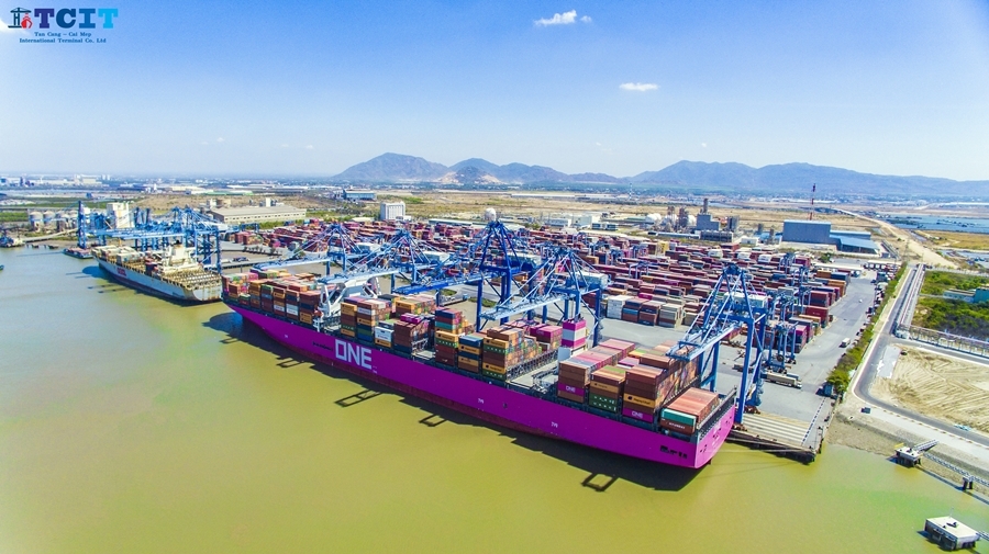tan cang - cai mep international terminal sets new monthly cargo record picture 1