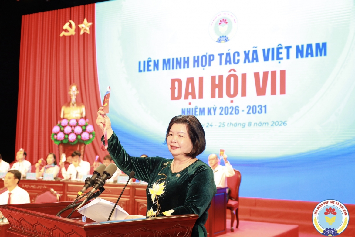 phien tru bi Dai hoi lien minh hop tac xa viet nam khoa vii, nhiem ky 2026-2031 hinh anh 1