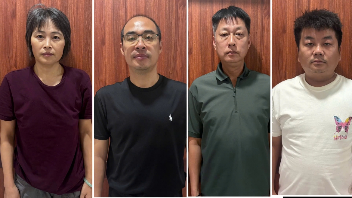 5 nguoi quoc tich trung quoc bi truy na quoc te sa luoi o Da nang hinh anh 1