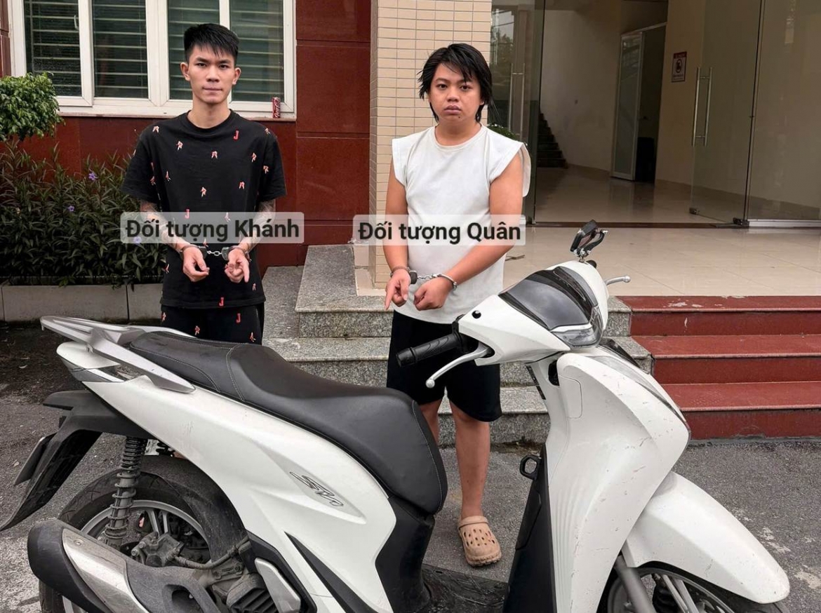 cong an ha noi lien tiep bat giu nhieu ke trom xe may hinh anh 2
