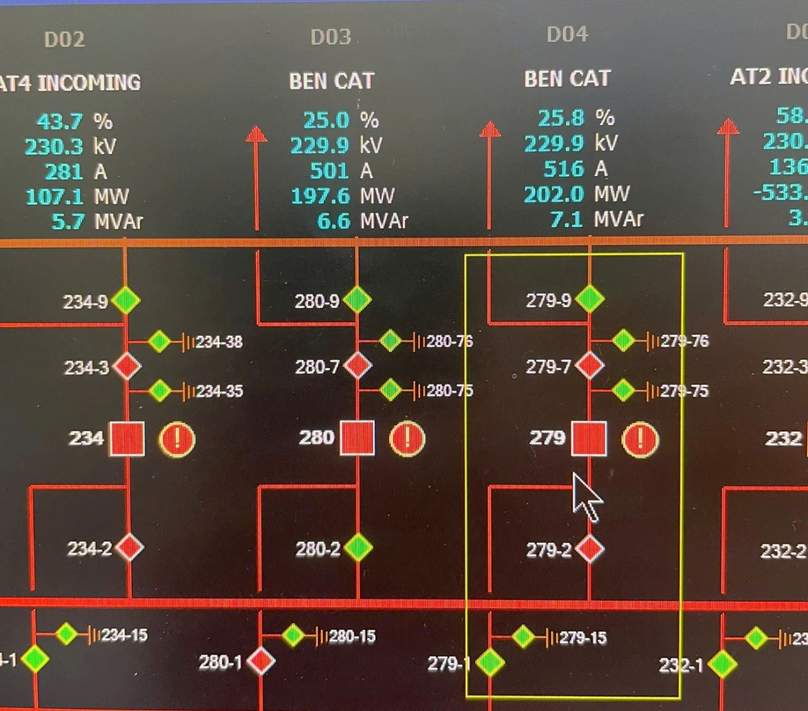 Dong dien 2 mach duong day 220kv chon thanh - ben cat, cung cap dien cho sinh hoat hinh anh 2