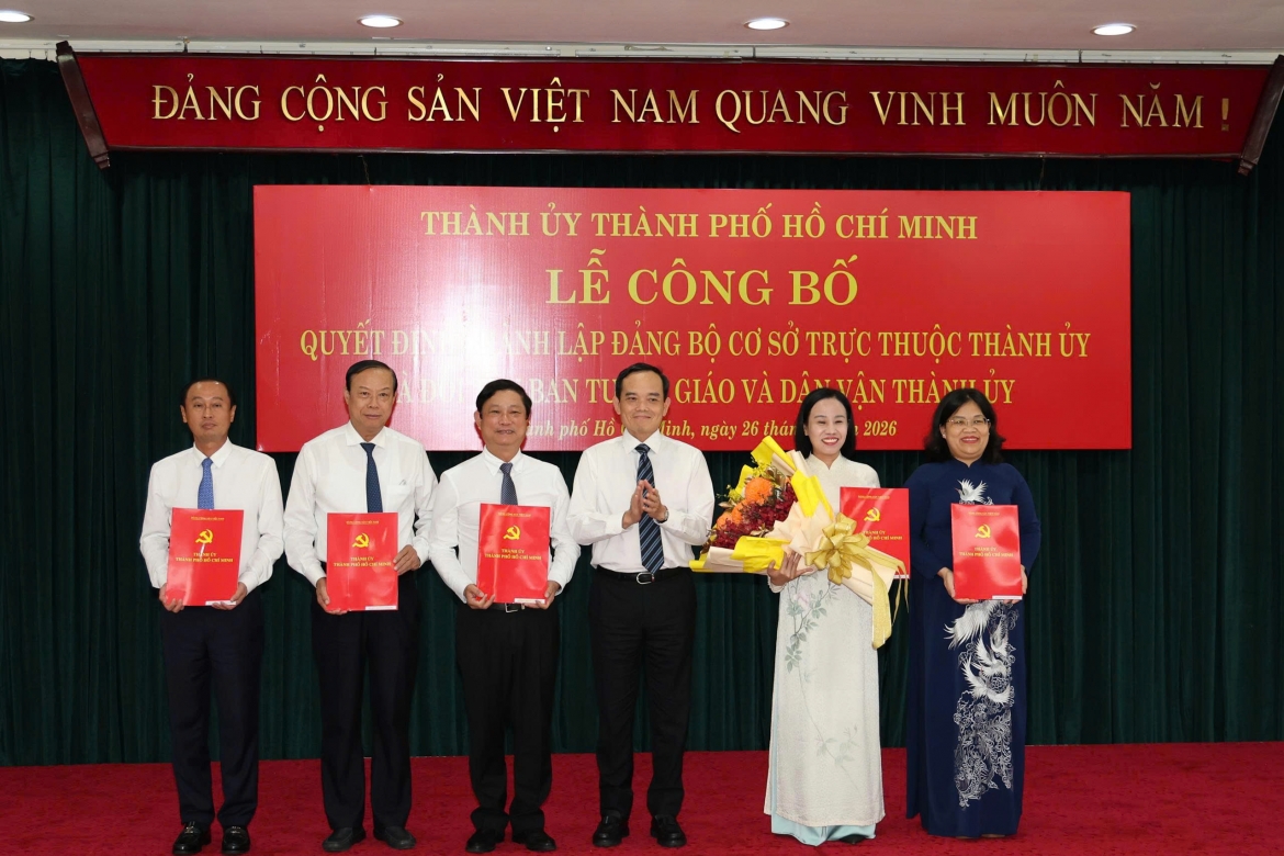 tp.hcm thanh lap 2 dang bo truc thuoc thanh uy hinh anh 1