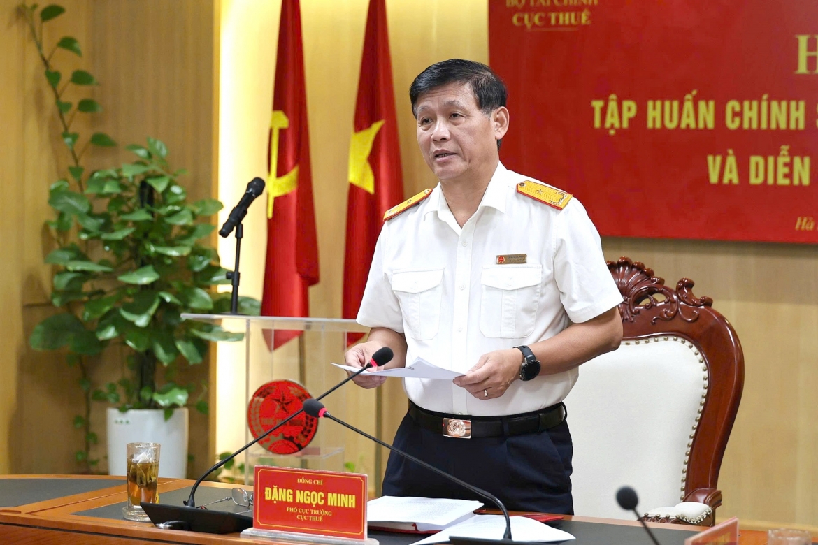 cuc thue ra mat dien dan phap luat va nghiep vu quan ly thue tren nen tang so hinh anh 2