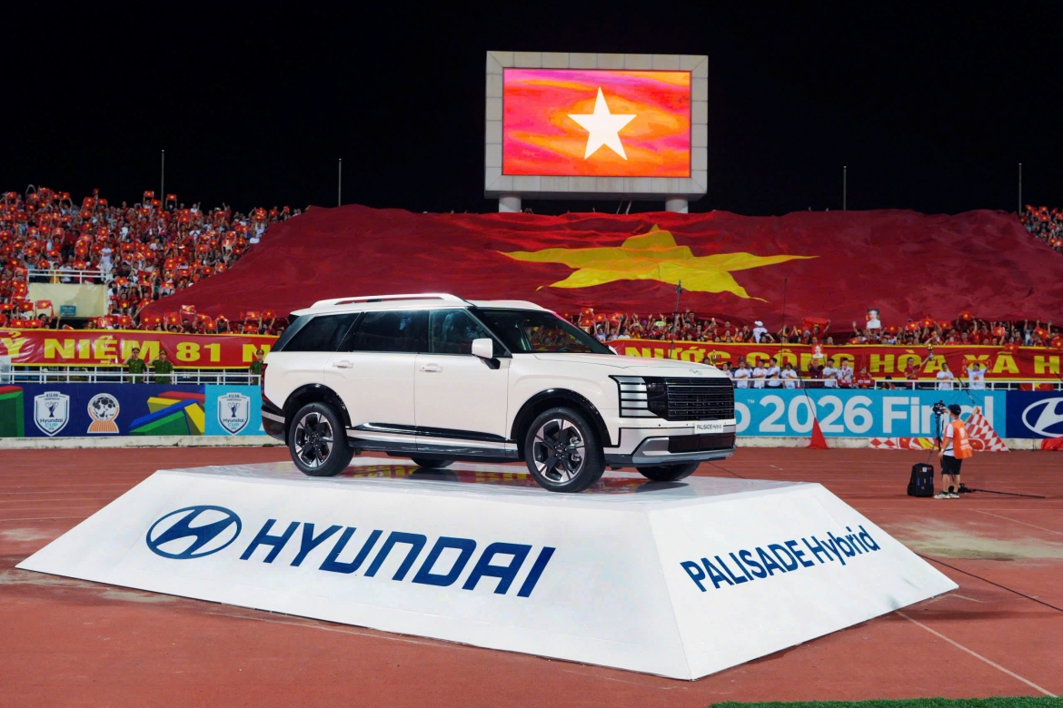dau an hyundai palisade hybrid tai asean cup 2026 hinh anh 3