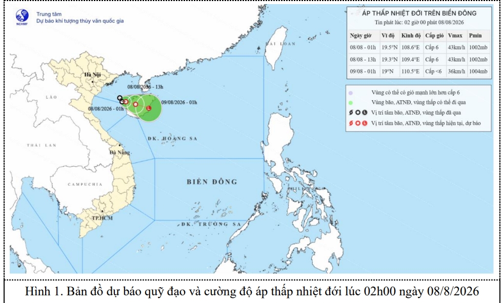 Ap thap nhiet doi tren bien Dong it kha nang manh len thanh bao hinh anh 1