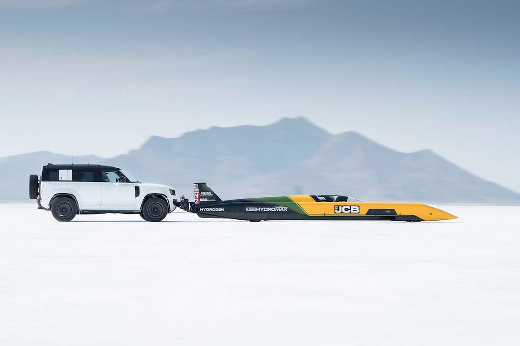 land rover defender octa giup xe dua hydro lap ky luc toc do the gioi hinh anh 1