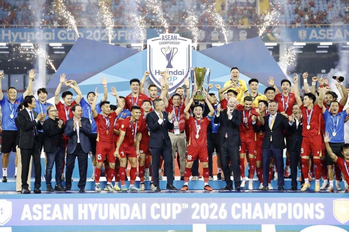 ĐT Việt Nam vô địch ASEAN Cup 2026: Chiến tích lịch sử của "Ma thuật đen"