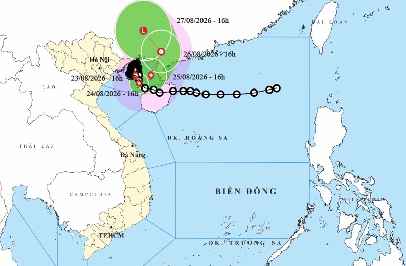 bao so 4 it di chuyen, vung bien quang ninh va hai phong gio giat cap 11 hinh anh 1
