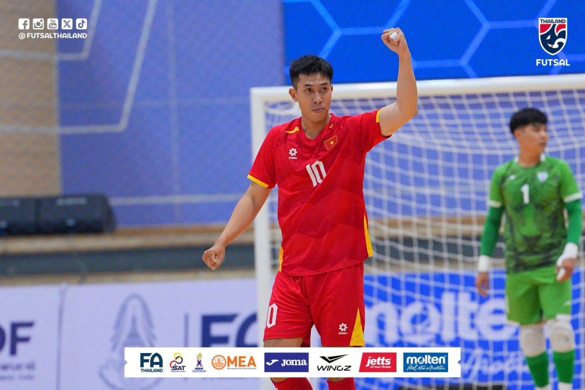 ket qua bong da hom nay 3 8 Dt futsal viet nam thang nghet tho afghanistan hinh anh 1