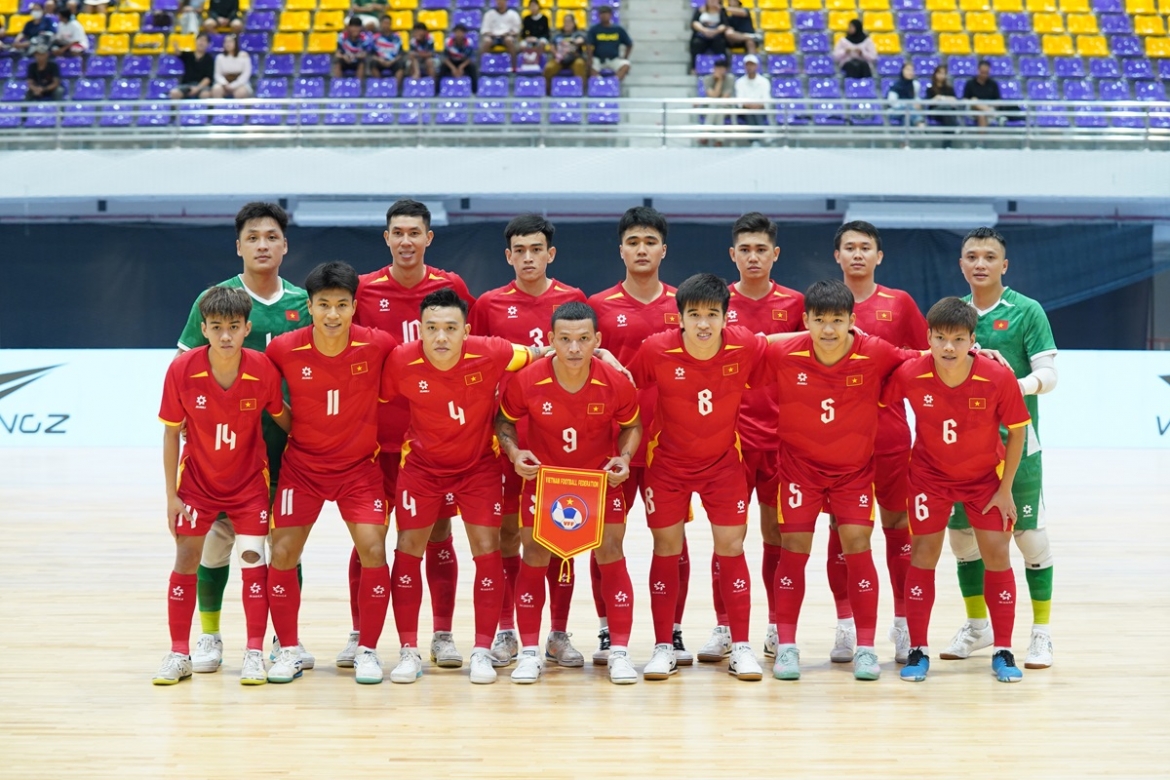 Dt futsal viet nam gianh ngoi a quan giai continental futsal championship 2026 hinh anh 1