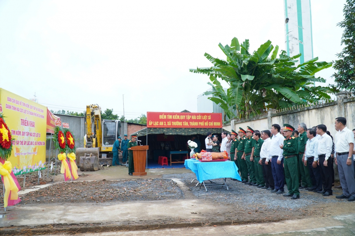 tp.hcm trien khai tim kiem 5 hai cot liet si tai xa thuong tan hinh anh 1