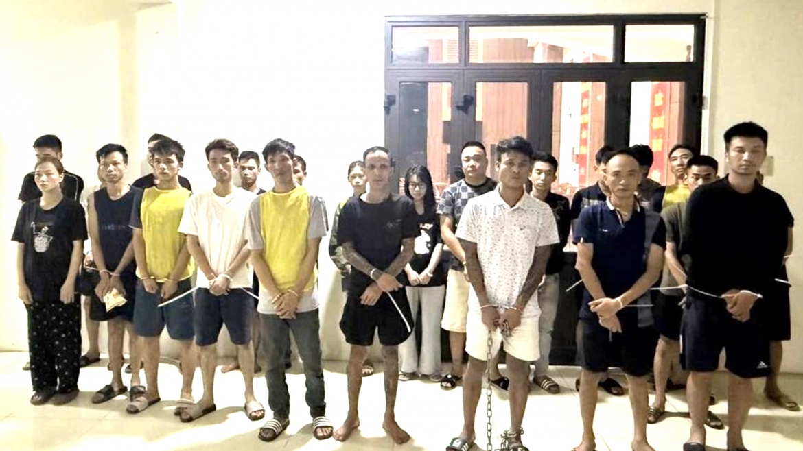 ha noi triet pha loat vu ma tuy, bat 11 doi tuong hinh anh 1