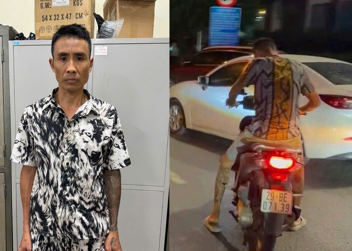 tam giu hinh su doi tuong hanh hung nam thanh nien tren duong o ha noi hinh anh 2