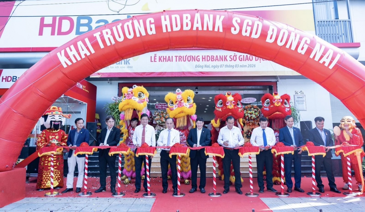 hdbank so giao dich Dong nai khai truong tru so moi hinh anh 1