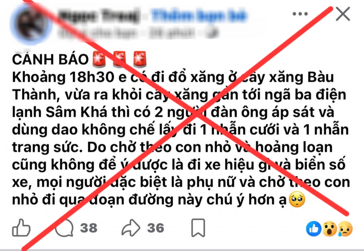 cong an xu ly nguoi dang clip dan dung canh dung dao cuop nhan o tp.hcm hinh anh 1