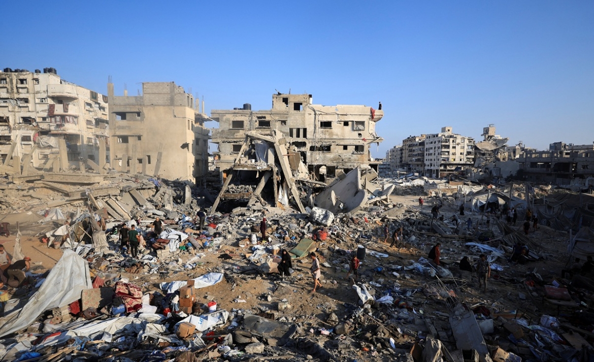 israel khong kich dai gaza lam 18 nguoi thiet mang hinh anh 1