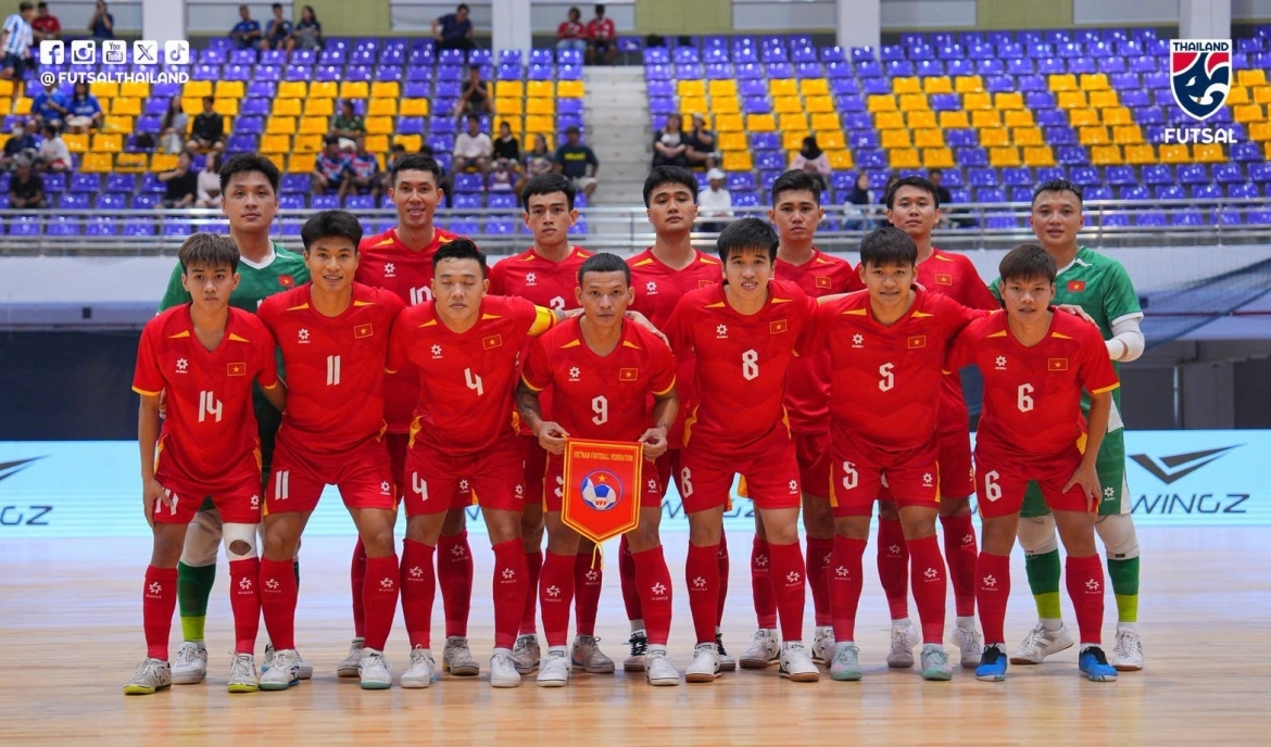 ket qua bong da hom nay 2 8 Dt futsal viet nam thang dam Dt futsal new zealand hinh anh 1