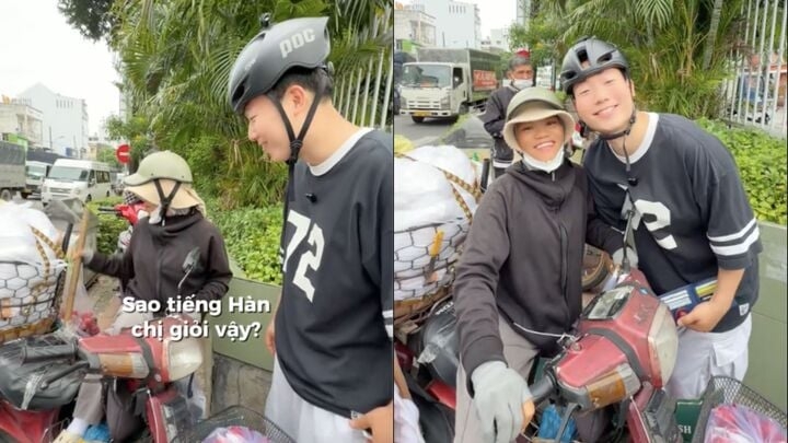 du khach han quoc ngo ngang vi nguoi ban hang rong noi tieng han nhu gio hinh anh 1