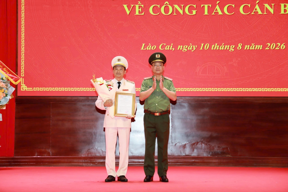 Điều động Đại tá Trịnh Khắc Cường làm Giám đốc Công an tỉnh Lào Cai
