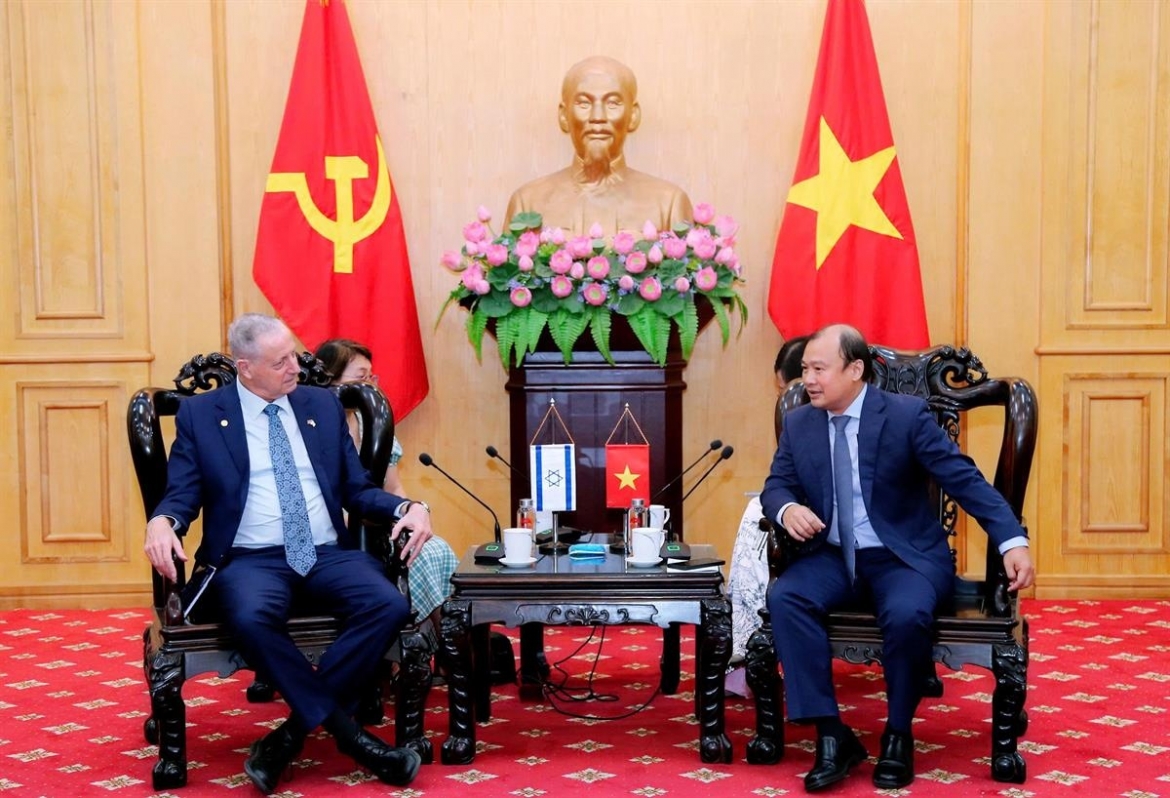 hoc vien chinh tri quoc gia ho chi minh tang cuong hop tac voi cac doi tac israel hinh anh 1