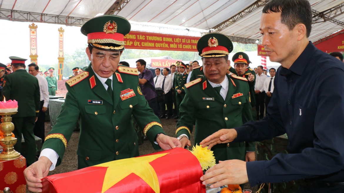 Hành trình đưa các anh hùng liệt sĩ rời lòng đất Minh Đức (TP. Đồng Nai) trở về