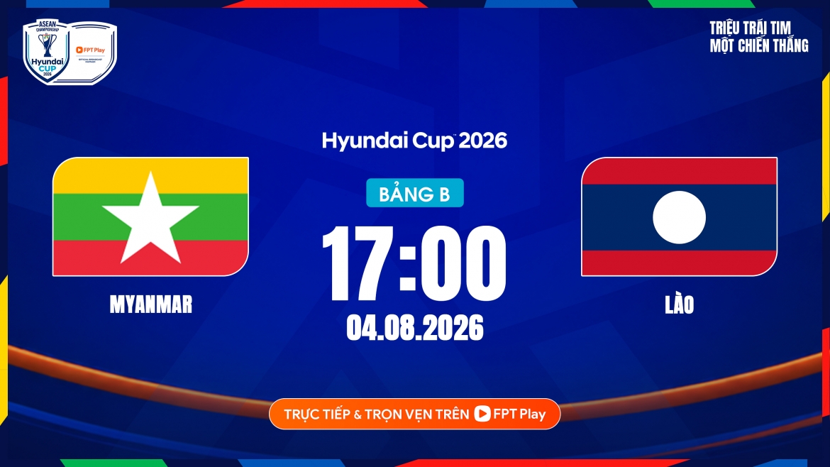 link xem truc tiep myanmar vs lao vong bang asean cup 2026 hom nay 4 8 hinh anh 1