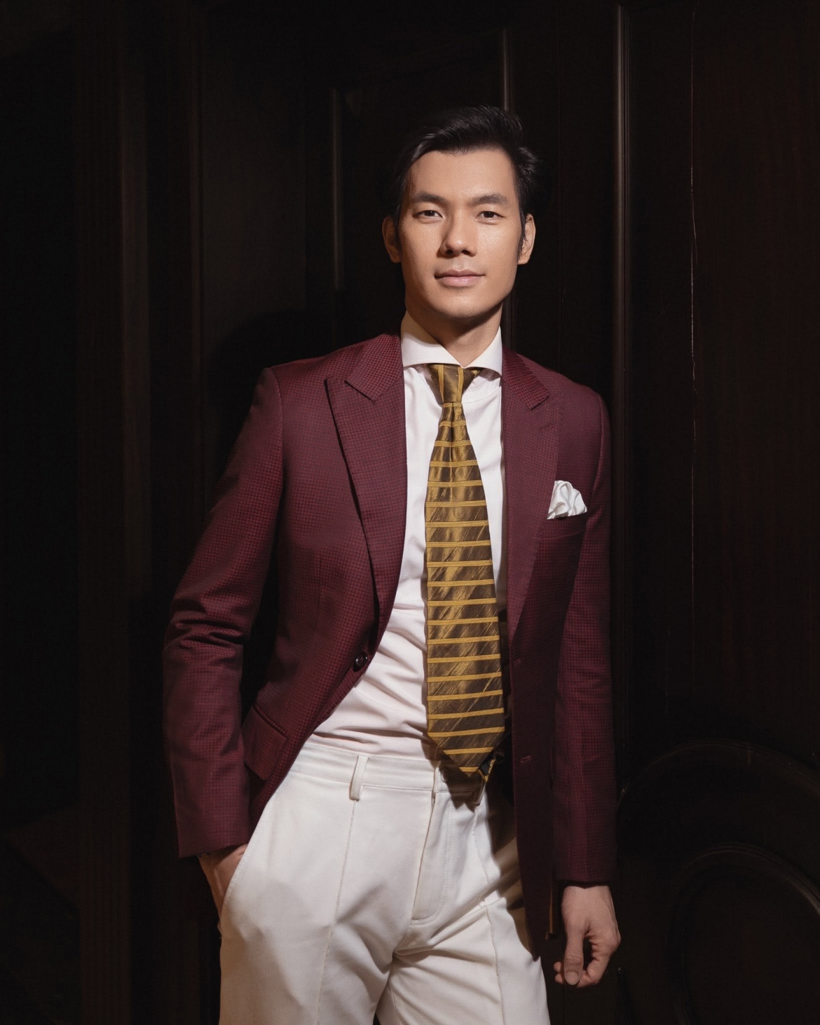 nhan phuc vinh cau hon kha ngan, showbiz viet ron rang chuc mung hinh anh 2