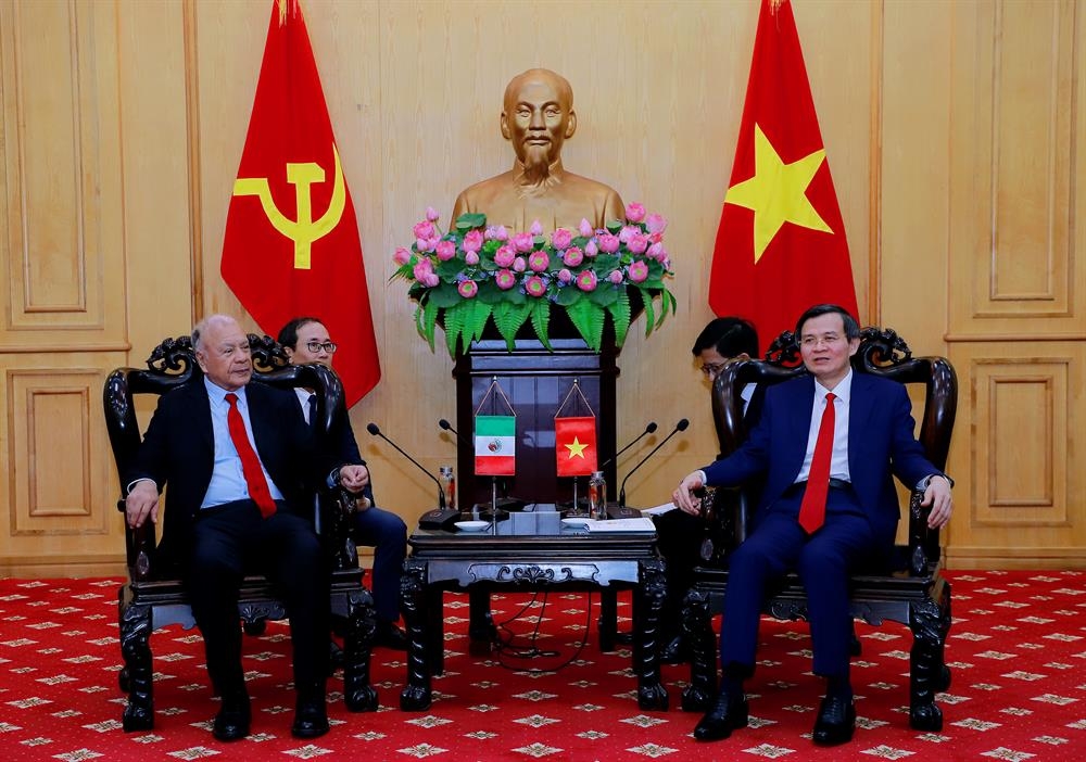 Dang lao dong mexico mong muon mo rong hop tac dao tao can bo voi viet nam hinh anh 1