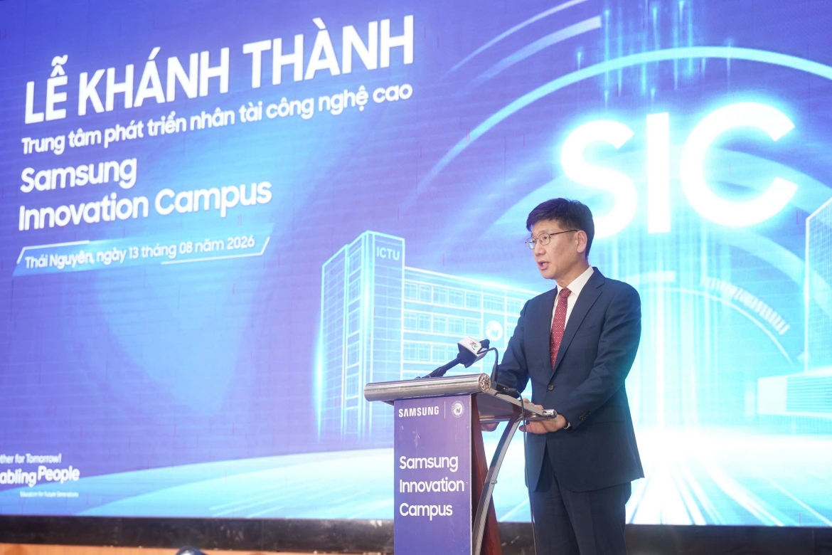 samsung viet nam khanh thanh trung tam phat trien nhan tai cong nghe cao hinh anh 2