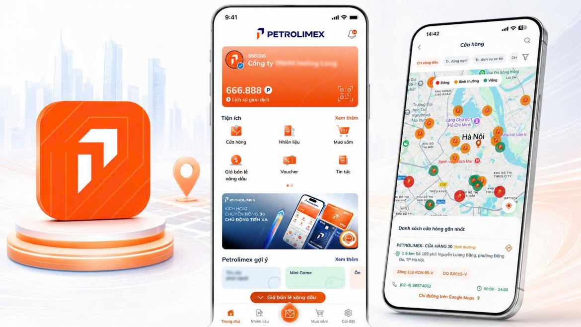 petrolimex ra mat Ung dung petrolimex 2.0 va the dong thuong hieu voi bidv-visa hinh anh 2