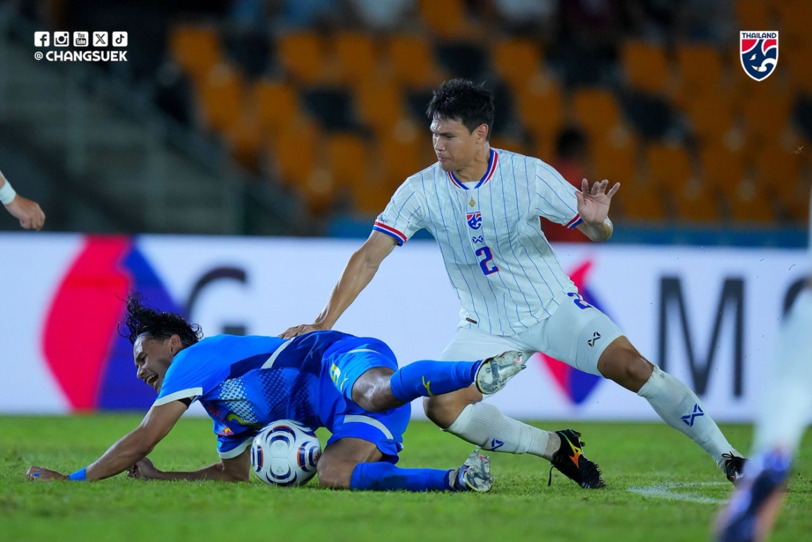 vuot qua phillippines, thai lan thang tran thu ba lien tiep tai asean cup 2026 hinh anh 11