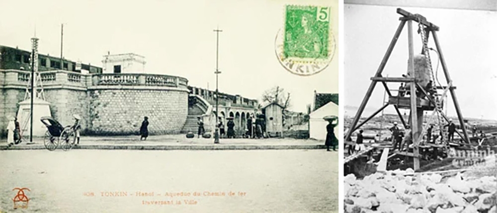 chuyen 131 vom da duong dan tu ga ha noi len cau long bien qua pho phung hung hinh anh 1